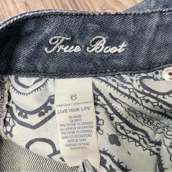 Y2K American Eagle Boot Cut Low Rise Jeans - Picture 2 of 8